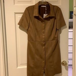 BWNT Suede Zara Dress